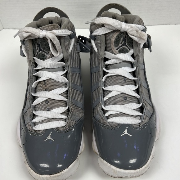 Air Jordan 6 Rings Cool Grey Men’s Shoes 322992-015 Size 9 - Picture 2 of 10